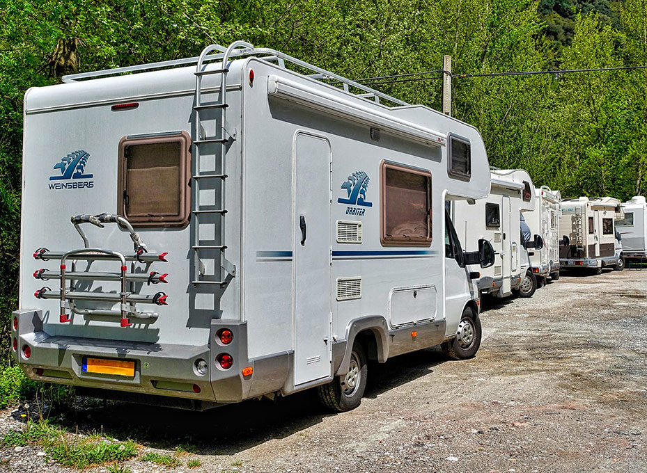 colonne de camping car